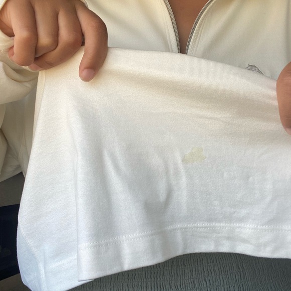 CLASSIC CREAM ZIP UP MOCK NECK SWEATER - Picture 9 of 14